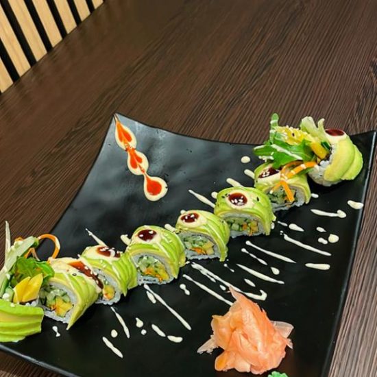 72. Veggie Avocado Roll